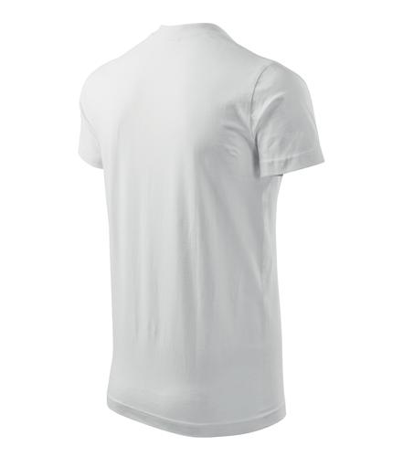 Tričko Heavy V-neck biela