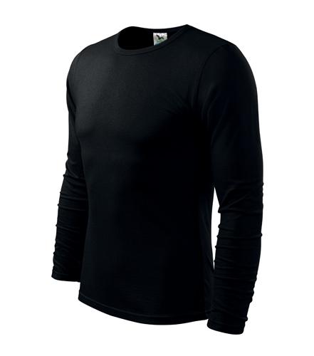 Tričko pánske FIT-T Long Sleeve čierna XL