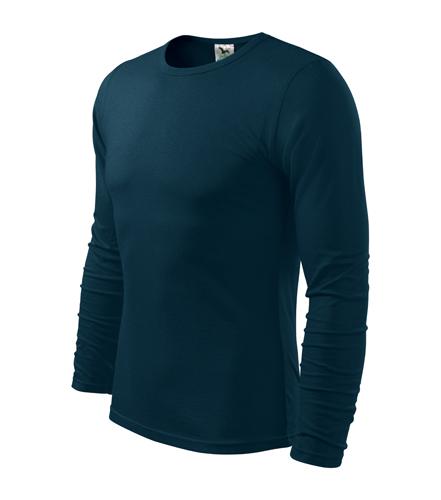 Tričko pánske FIT-T Long Sleeve tmavomodrá XL