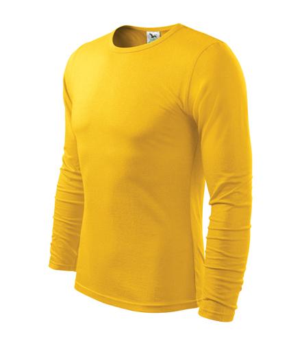 Tričko pánske FIT-T Long Sleeve žltá 2XL