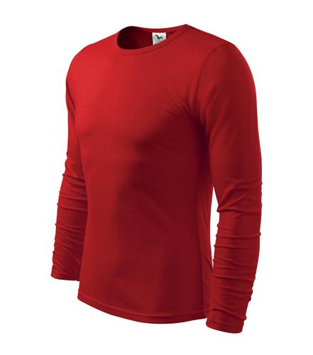 Tričko pánske FIT-T Long Sleeve červená XL