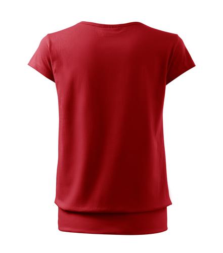 Tričko dámske City červen