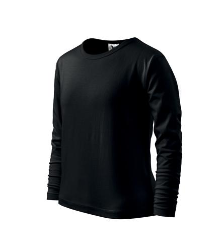 Tričko detské Long Sleeve čierna 158 cm/12 rokov