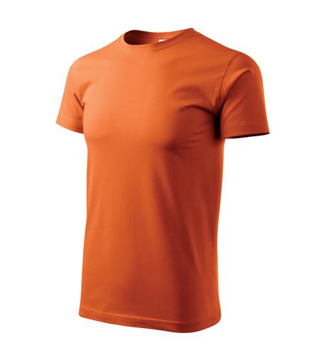 Tričko pánske Basic oranžová 3XL