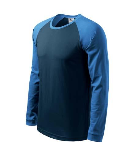 Pánske tričko Street LS tmavomodrá M