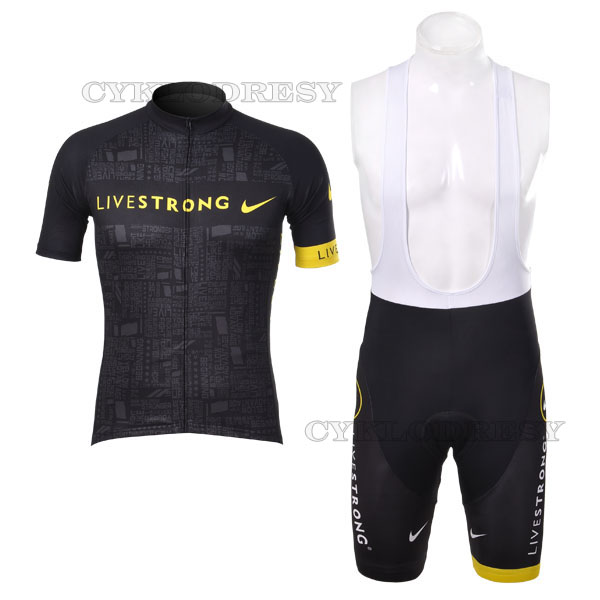 Cyklistický set (dlhý zips) Arm 2012 čierny